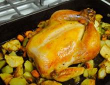 Простой рецепт приготовления курицы на соли в духовке