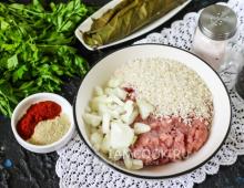 Ντολμά - γεμιστά λαχανικά σε στιλ Αζερμπαϊτζάν Προετοιμασία αμπελόφυλλων σε στιλ Αζερμπαϊτζάν